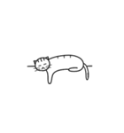 猫の行動40（個別スタンプ：25）