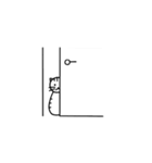 猫の行動40（個別スタンプ：39）