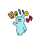 ねずみ色のくま。（個別スタンプ：15）