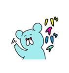 ねずみ色のくま。（個別スタンプ：24）