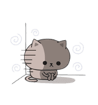 ホワイトが作るネガテイブ猫スタンプ（個別スタンプ：11）