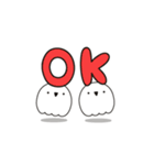 言い訳おばけ（個別スタンプ：34）