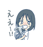 吹奏楽部の女の子（個別スタンプ：7）