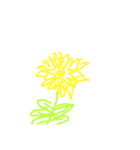 キュートな花達（個別スタンプ：4）