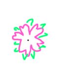 キュートな花達（個別スタンプ：6）