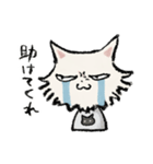 泣いてるねこ（個別スタンプ：7）