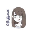 てきとうな女の子（個別スタンプ：18）