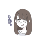 てきとうな女の子（個別スタンプ：23）