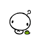 みー「白へび」（個別スタンプ：1）