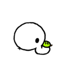 みー「白へび」（個別スタンプ：7）