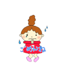 あいさつ女の子（個別スタンプ：13）
