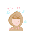 たれめのおんなのこ（個別スタンプ：3）