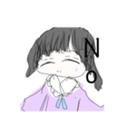 かわいいぱっつんちゃんしゅーごー（個別スタンプ：6）