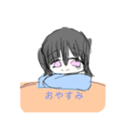 かわいいぱっつんちゃんしゅーごー（個別スタンプ：8）