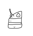 適当に書いた落書き（個別スタンプ：5）