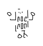 適当に書いた落書き（個別スタンプ：9）