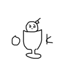 適当に書いた落書き（個別スタンプ：17）