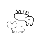 適当に書いた落書き（個別スタンプ：18）