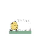 柴わんちゃんととりさん（個別スタンプ：33）