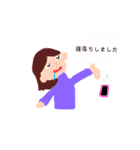 ぁーま行の言葉の代わりに使うスタンプ（個別スタンプ：27）