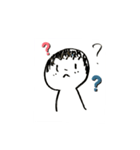 白いファミリー（個別スタンプ：6）