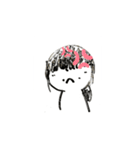 白いファミリー（個別スタンプ：9）