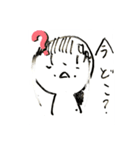 白いファミリー（個別スタンプ：19）