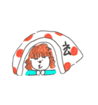 遠距離GANBARUMON:)①（個別スタンプ：24）