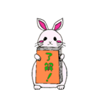 本が好きな動物たち。（個別スタンプ：3）