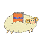 本が好きな動物たち。（個別スタンプ：17）
