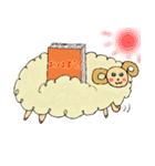 本が好きな動物たち。（個別スタンプ：18）