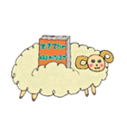 本が好きな動物たち。（個別スタンプ：20）