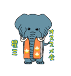 本が好きな動物たち。（個別スタンプ：31）