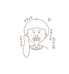 日常で使えるシンプルスタンプgirl（個別スタンプ：6）
