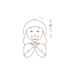 日常で使えるシンプルスタンプgirl（個別スタンプ：7）