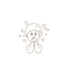 日常で使えるシンプルスタンプgirl（個別スタンプ：9）