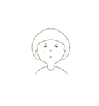 日常で使えるシンプルスタンプgirl（個別スタンプ：13）