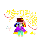 拙者が描いた初心者絵（個別スタンプ：8）