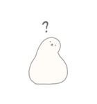 まるいあざらし、ながいあざらし。（個別スタンプ：1）