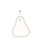 まるいあざらし、ながいあざらし。（個別スタンプ：2）