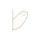 まるいあざらし、ながいあざらし。（個別スタンプ：3）