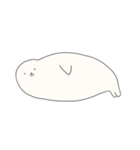 まるいあざらし、ながいあざらし。（個別スタンプ：7）