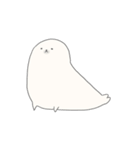 まるいあざらし、ながいあざらし。（個別スタンプ：8）