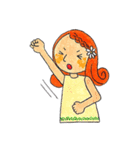 クレヨンで♪ゆる敬語（個別スタンプ：7）