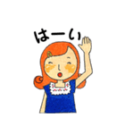クレヨンで♪ゆる敬語（個別スタンプ：8）
