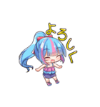 あみりちゃんスタンプ⑦（個別スタンプ：5）