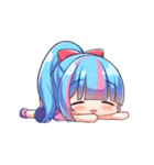 あみりちゃんスタンプ⑦（個別スタンプ：8）