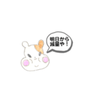 はむもち 日常のひとこと（個別スタンプ：12）