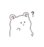 ふわぽめくまのぽやみちゃん（個別スタンプ：9）