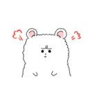 ふわぽめくまのぽやみちゃん（個別スタンプ：16）